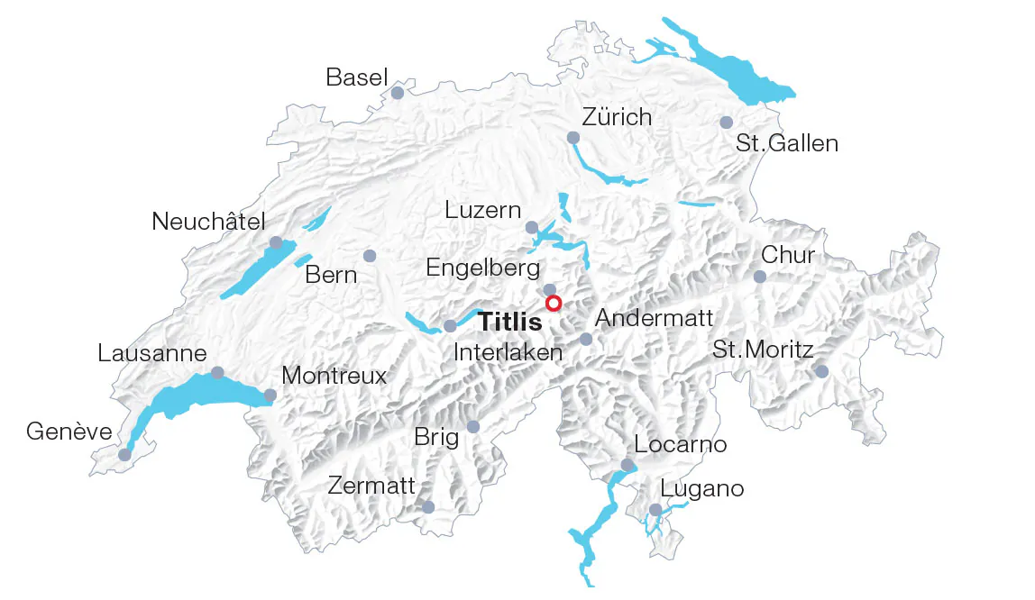 Map Titlis